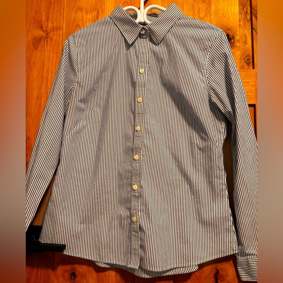 Banana Republic Pinstripe Button Down - Picture 2 of 6